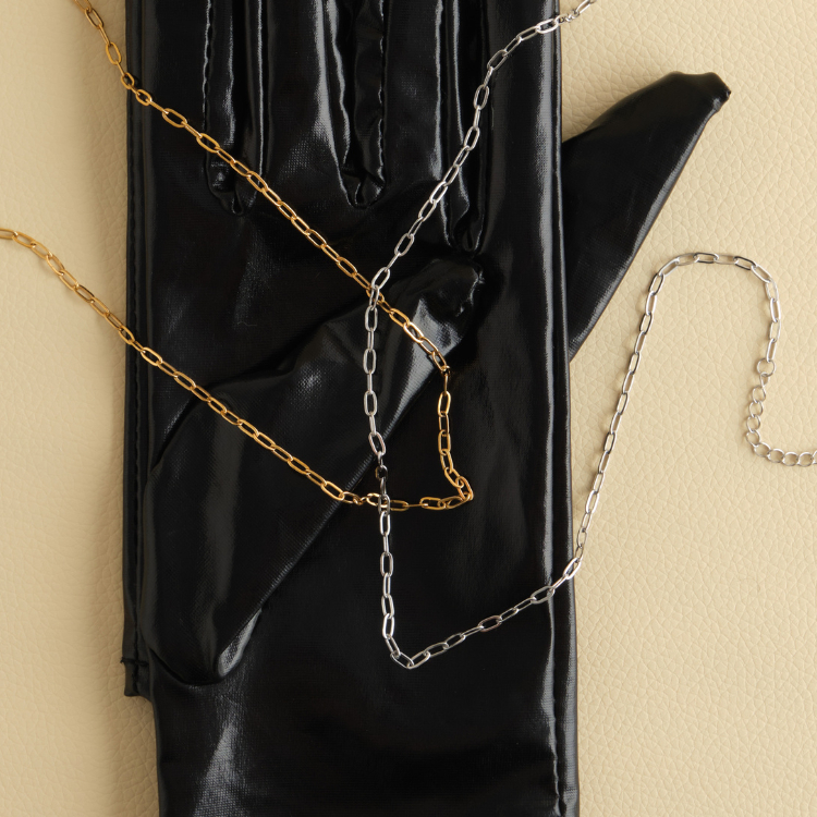 Bemet basic chain สร้อยคอสแตนเลส