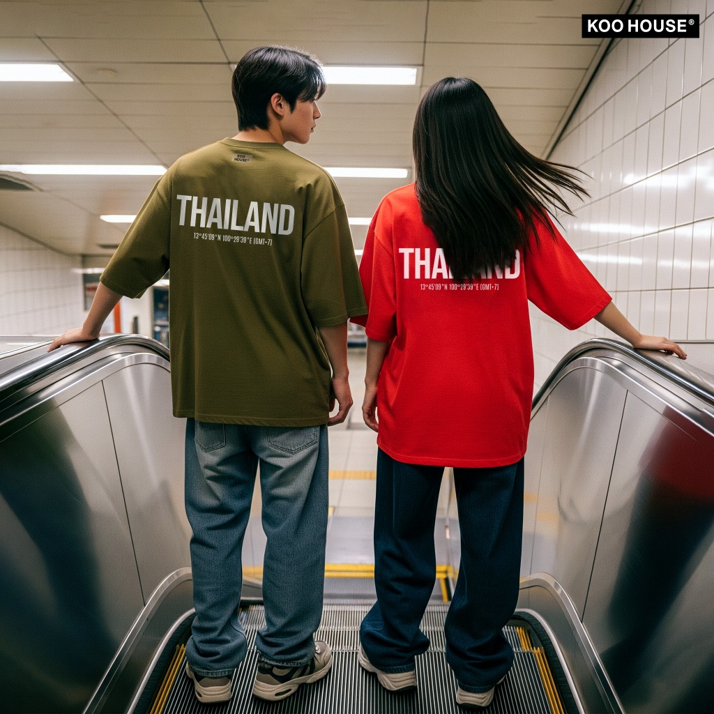 KOO HOUSE l GLOBAL CODE l เสื้อโอเวอร์ไซส์ Comb no.20