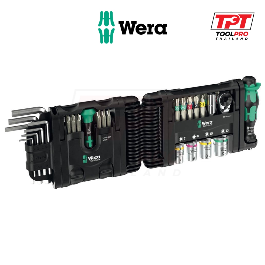 Wera ชุดเครื่องมือ Tool Check Modular Set 1 (05049020001)
