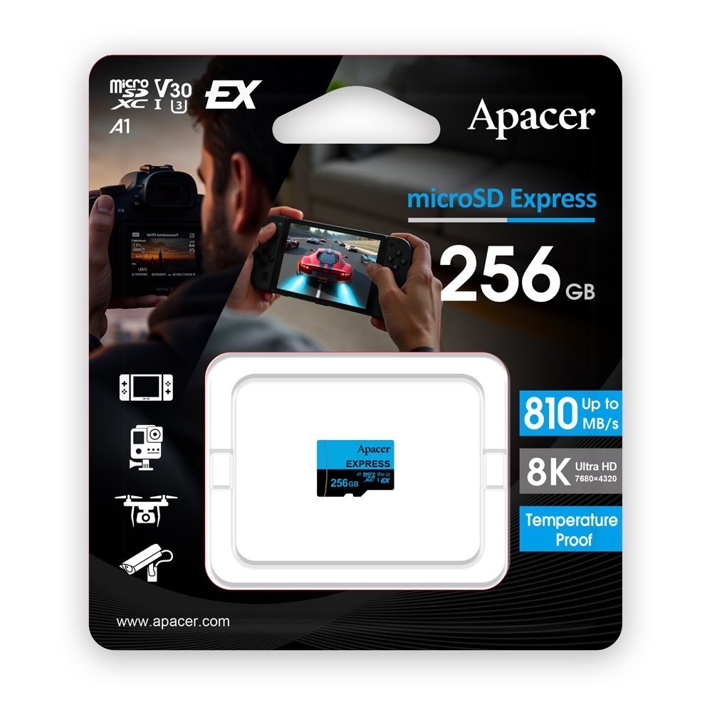 Apacer:microSD Express 256GB (สินค้ารับประกัน 5 ปี)