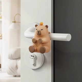 พร้อมส่ง🍊Capybara door knob bumper คาปิบาร่า ปลอกที่กั้นประต…
