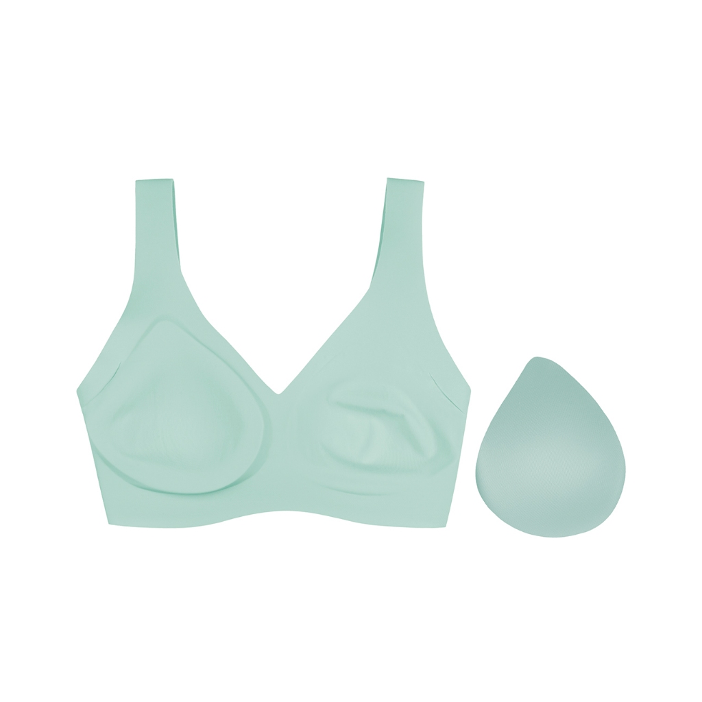sloggi เสื้อชั้นในแบบไม่มีโครง รุ่น sloggi ZERO Feel 2.0 Bralette 01 AX R รหัส 10223256 สีเขียว 7396 — صورة 3
