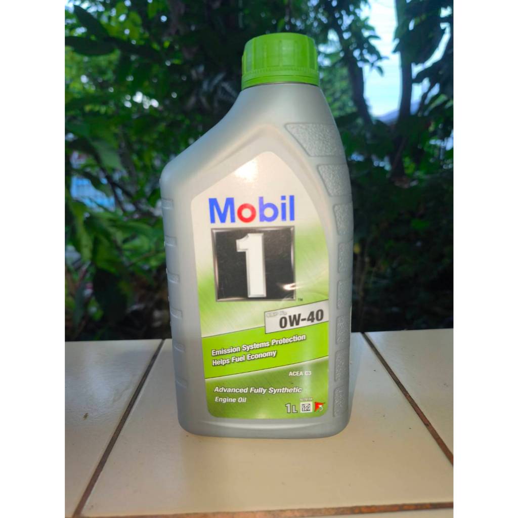 ขายน้ำมันเครื่อง mobil1 ขวดลิตร esp 5w30/5w40/0w40