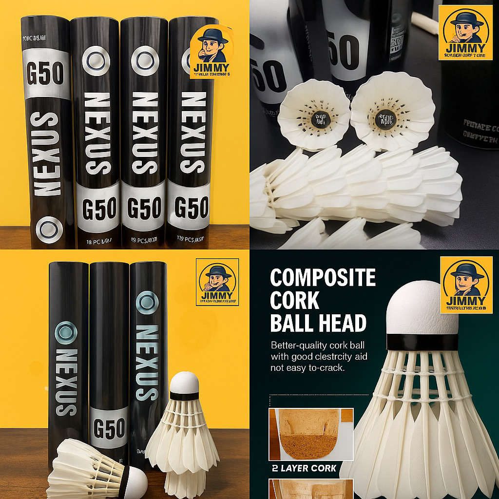 NEXUS G50 ลูกแบดมินตัน สปีด75/76 คุ้มค่า💯