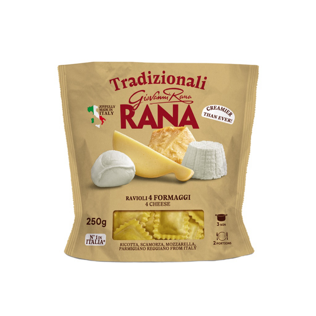 [ส่งด่วน]Giovanni RANA Raviolli4Formaggi/Con Gorgonzola DOP/Smoked Salmon/Tortelloni Spinach/Mozzere