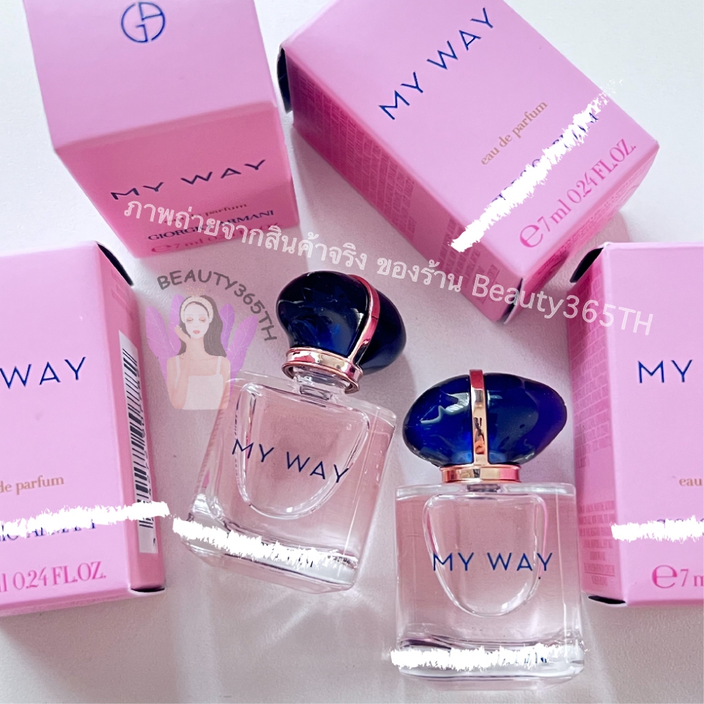 🎀7ml&มีกล่อง:หัวแต้ม🎀 Arร์มานี่  My Way EDP