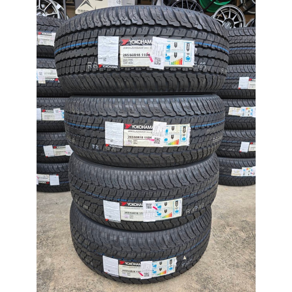 💯💯Yokohama SG94  265/60R18 ปี 25 ชุด 17,900บาท 265/65R17 ปี 25 ชุด 14,900บาท ครับ💯💯