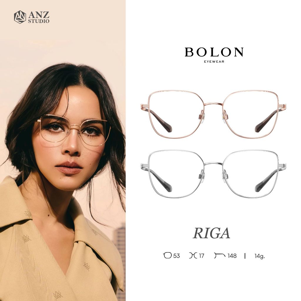 ANZ STUDIO | แว่นตา BOLON RIGA BA7030 – ทรง Irregular ดีไซน์ Oversized หรูหราเบาเป็นพิเศษ