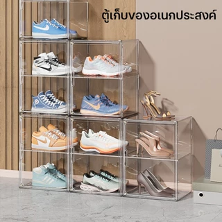 กล่องใส กล่องใส่กระเป๋า กล่องอคิลิคใส กันฝุ่น กันน้ำ และมีความโปร่งใสสูง ประตูแม่เหล็ก แข็งแรงทนทาน พลาสติกอย่างดี