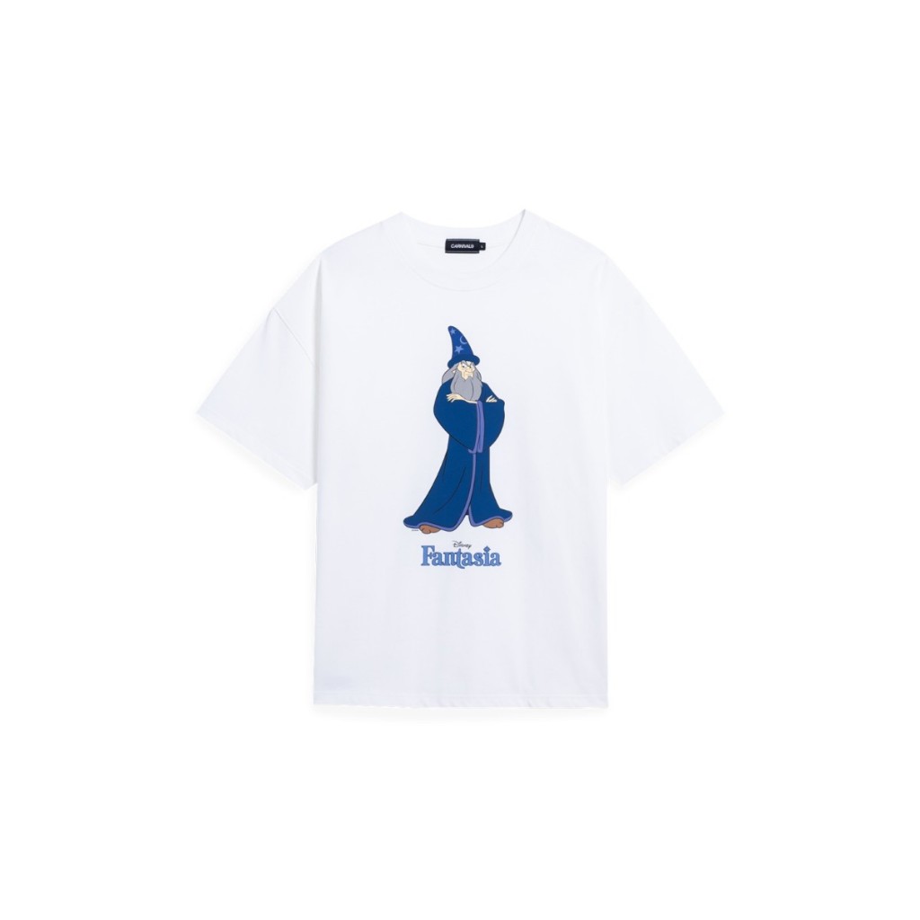 CARNIVAL CNVXFTST008 FANTASIA YEN SID OVS T-SHIRT WHITE