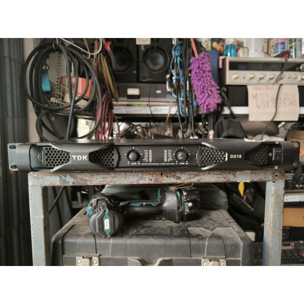 #เพาเวอร์แอมป์สวิทชิ่ง Class D #TDK #DX18 มือสองสภาพดี