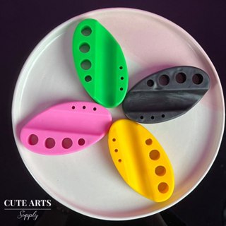 แท่นวาง จุกใส่สี ด้ามเพ้นท์ ด้ามสัก แบบยางสิลิโคนนิ่ม สีสันส…