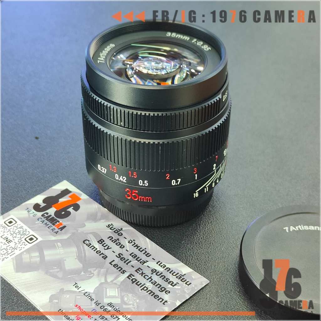 Lens 7artisan 35 f0.95 for fuji สภาพดี