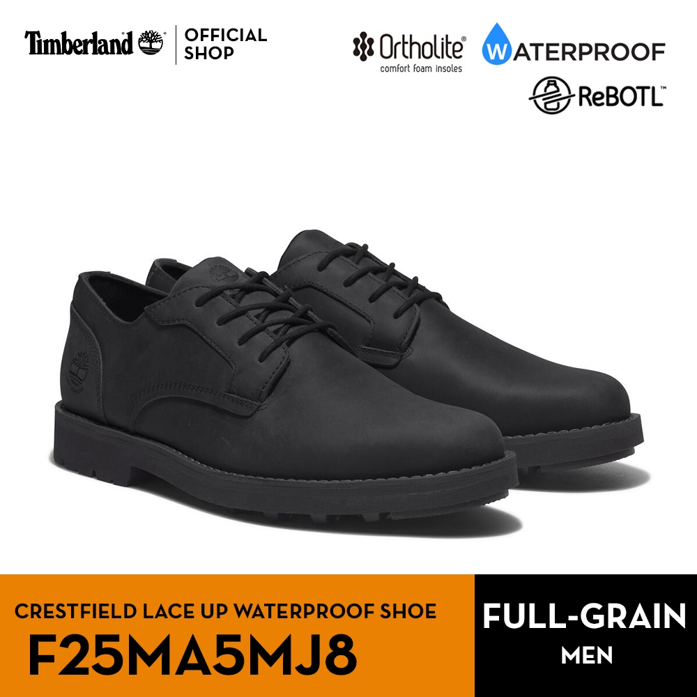 Timberland Men's CRESTFIELD Waterproof Oxford รองเท้าผู้ชาย (F25MA5MJ8)