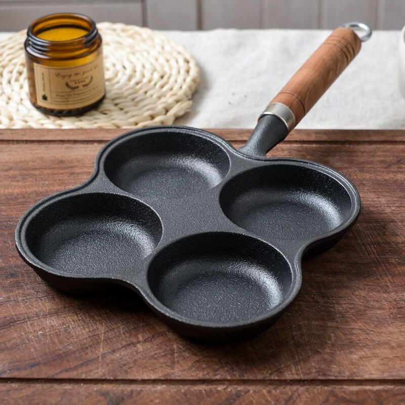 กระทะทอดไข่4หลุม Omelet PAN ใช้ทอดไข่ดาว ทอดแฮม ทำอาหารไม่ติด เคลือบสาร Non-Stick ราคา ถูกที่สุด ดีลบีเคเค แกลเลอรีภาพที่ 7