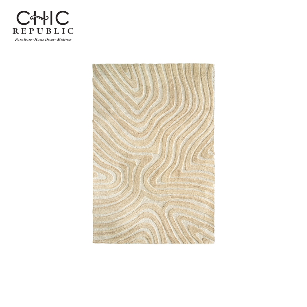 พรม CHIC REPUBLIC GRAIN 120X180 ซม. สีเบจ_0