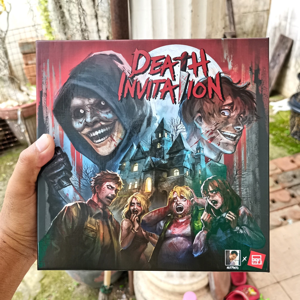[กล่องชำรุด] บอร์ดเกมส์ เชิญมาเชือด Death Invitation ของแท้ [ภาษาไทยและอังกฤษ)
