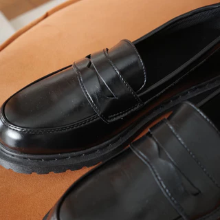 (ผู้หญิงหรือผชเท้าเรียวลด 1 ไซซ์) รองเท้าโลฟเฟอร์ Vida รุ่น Mask Loafer V3 ทรง Unisex ใส่ได้ทั้งชายหญิง