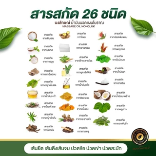 แท้ ✅ Nongluk บาล์ม นงลักษณ์ บาล์มสมุนไพรแท้ บรรเทาอาการปวดเมื่อยตามร่างกาย ผิวแพ้ง่ายใช้ได้