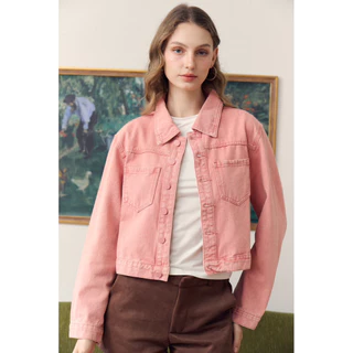 PACHARA- Bubble Pink Denim Jacket