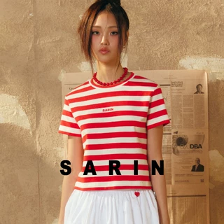 Sarin Picnics Tee club เสื้อยืด ตัวสั้น