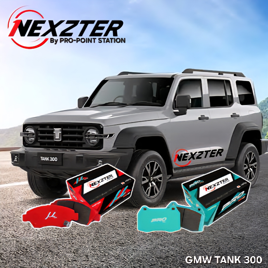 🔥 จัดส่งฟรี/ฟรีค่าติดตั้ง 🔥NEXZTER ผ้าเบรค GWM TANK 300 DIESEL 2025 จัดส่งไวของแท้ ออกVATได้