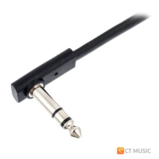 Rockboard Flat TRS Cable Black หัวแจ็ค TRS สาย TRS