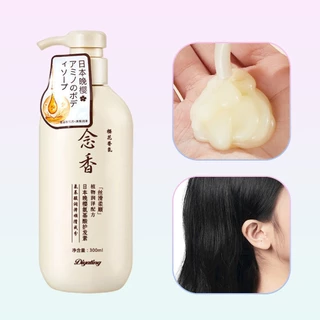 แชมพู+ครีมนวด Shampoo แชทฃมพูขจัดรังแค กู้ผมเสีย เร่งผมยาว แชมพูลดผมร่วง กระตุ้นการเกิดผมใหม่ 300ml