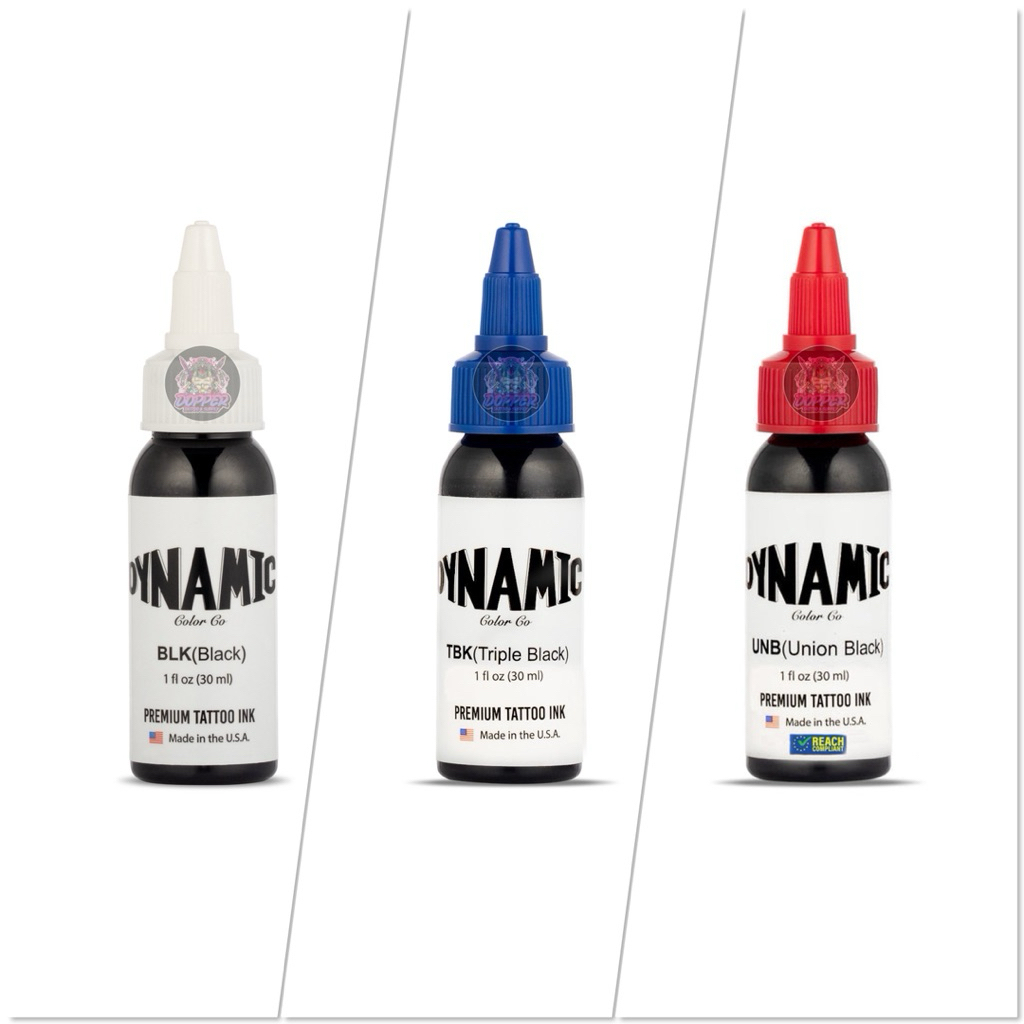 หมึกดำ Dynamic Ink (TBK, BLK, UNB)