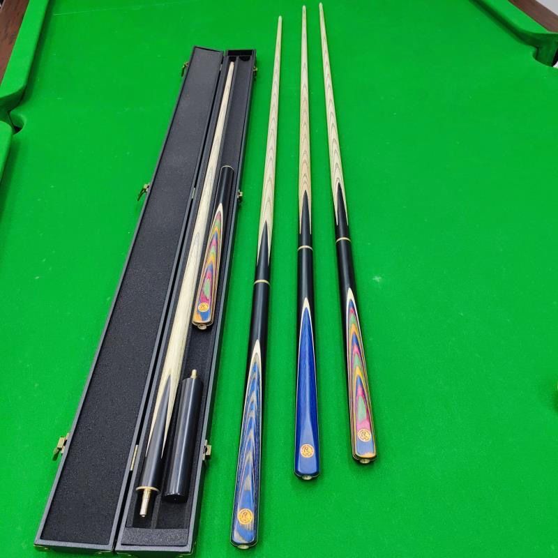 ไม้คิวสนุ๊กเกอร์ หัว 9.8มม. 3/4 ความยาว 145 ซม.มีให้เลือก 3 สี คิวสนุ๊กเกอร์ไม้เบิร์ช ยืดหยุ่นสูง แม่นยำ ส่งทันทีมีสต็อก