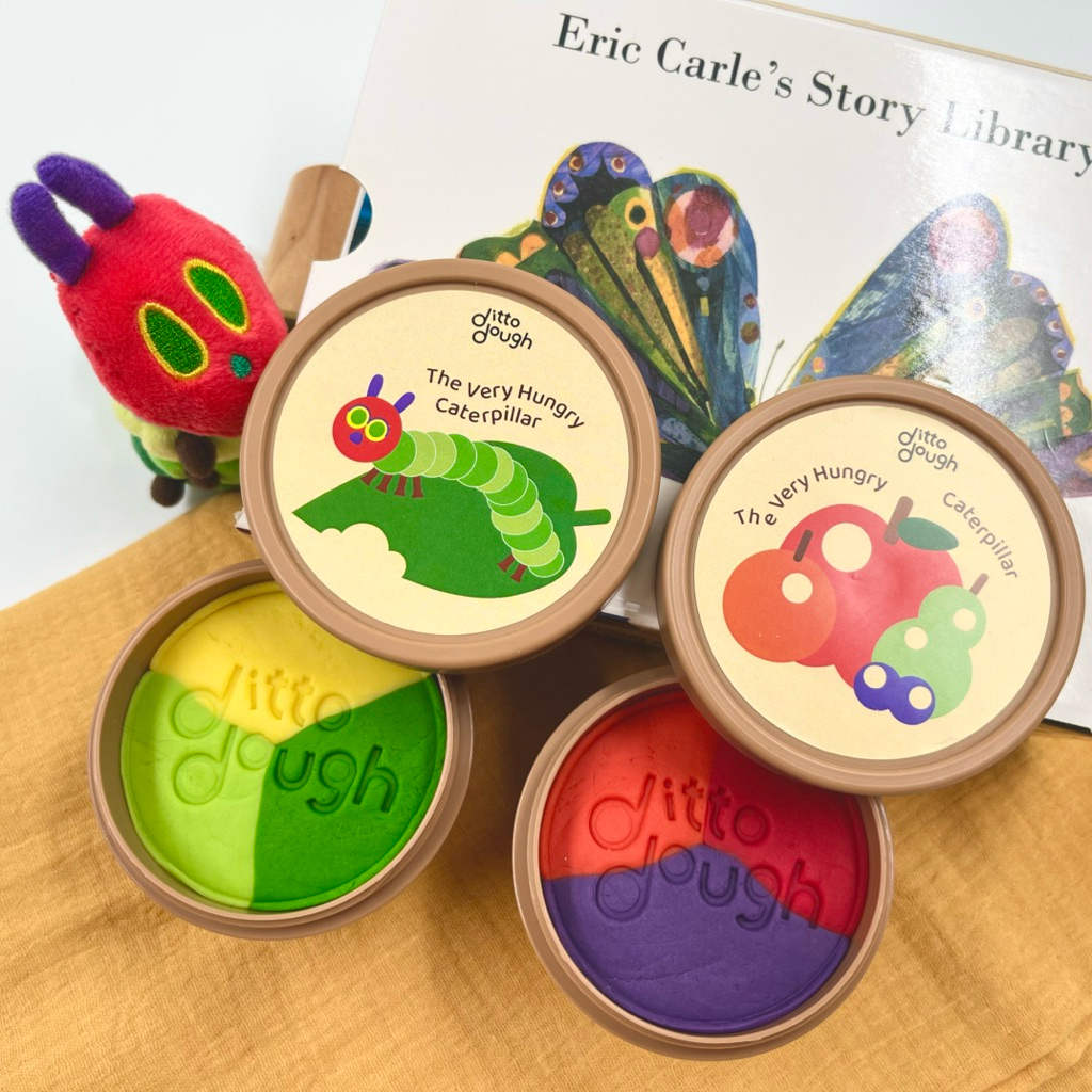Dittodough แป้งโดว์ The Very Hungry Caterpillar ของ Eric Carle