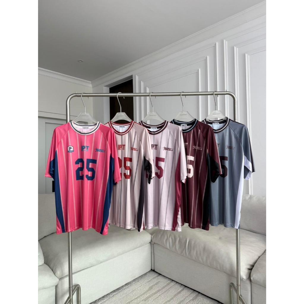 PTBKB08 เสื้อกีฬาลายริ้ว PROMTHONG 25