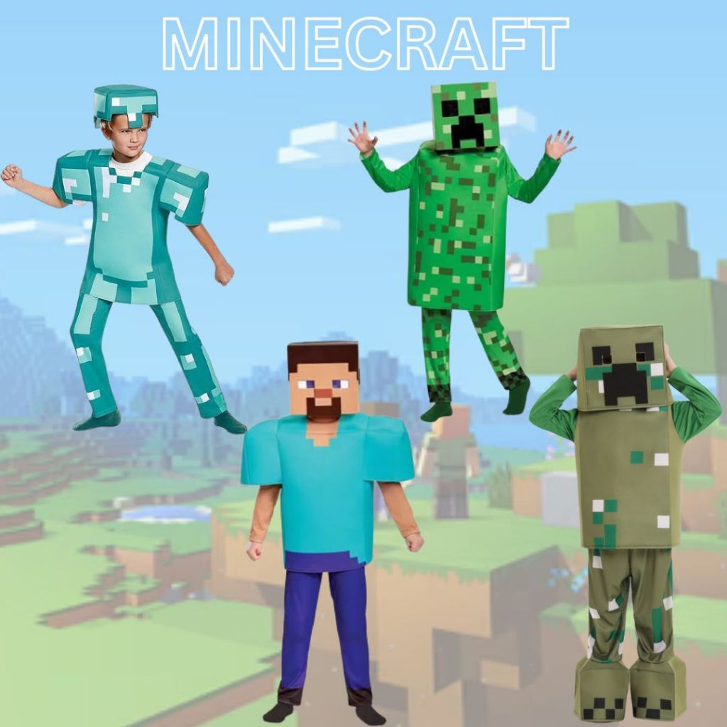 ชุดมายคราฟ MINECRAFT แบบเสริมฟองน้ำ