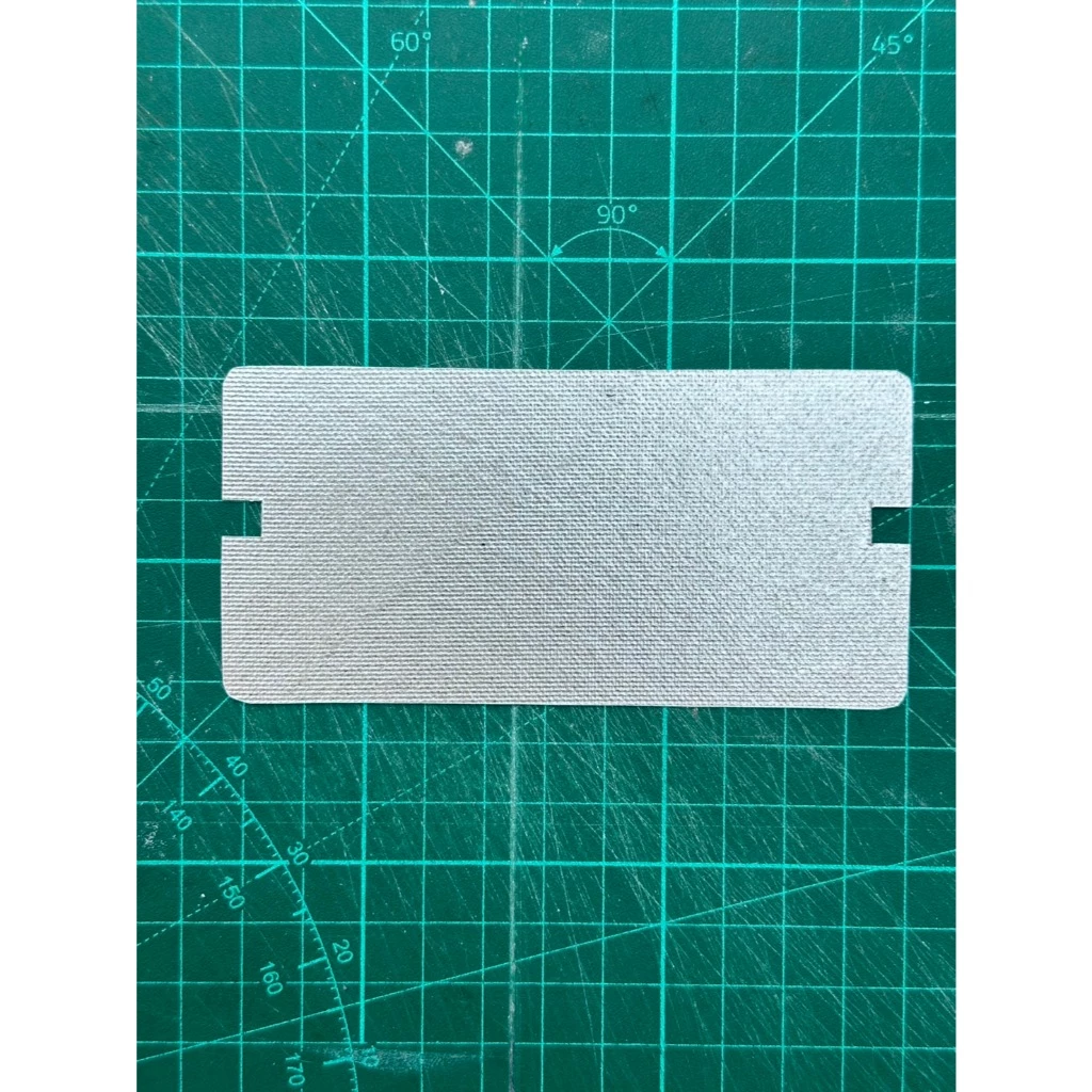 แผ่นไมก้าไมโครเวฟ Samsung ขนาด 11.5*5.5 cm. สามารถเทียบใช้ได้หลายรุ่น #อะไหล่ไมโครเวฟ #ไมก้าไมโครเวฟ