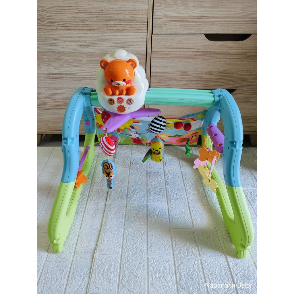 ของเล่นเด็กอ่อน ของเล่นกิจกรรม เกาะยืน แบรนด์ People มือสอง