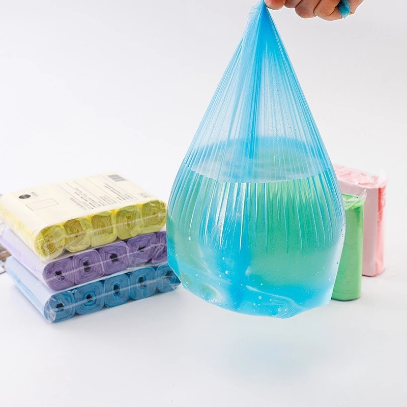 【พร้อมส่ง】ถุงขยะแบบม้วน แพ็ก 75 ใบ (5ม้วน) ถุงขยะ ถุงขยะพกพา ถุงขยะแบบฉีก (สุ่มสี) thumbnail 4