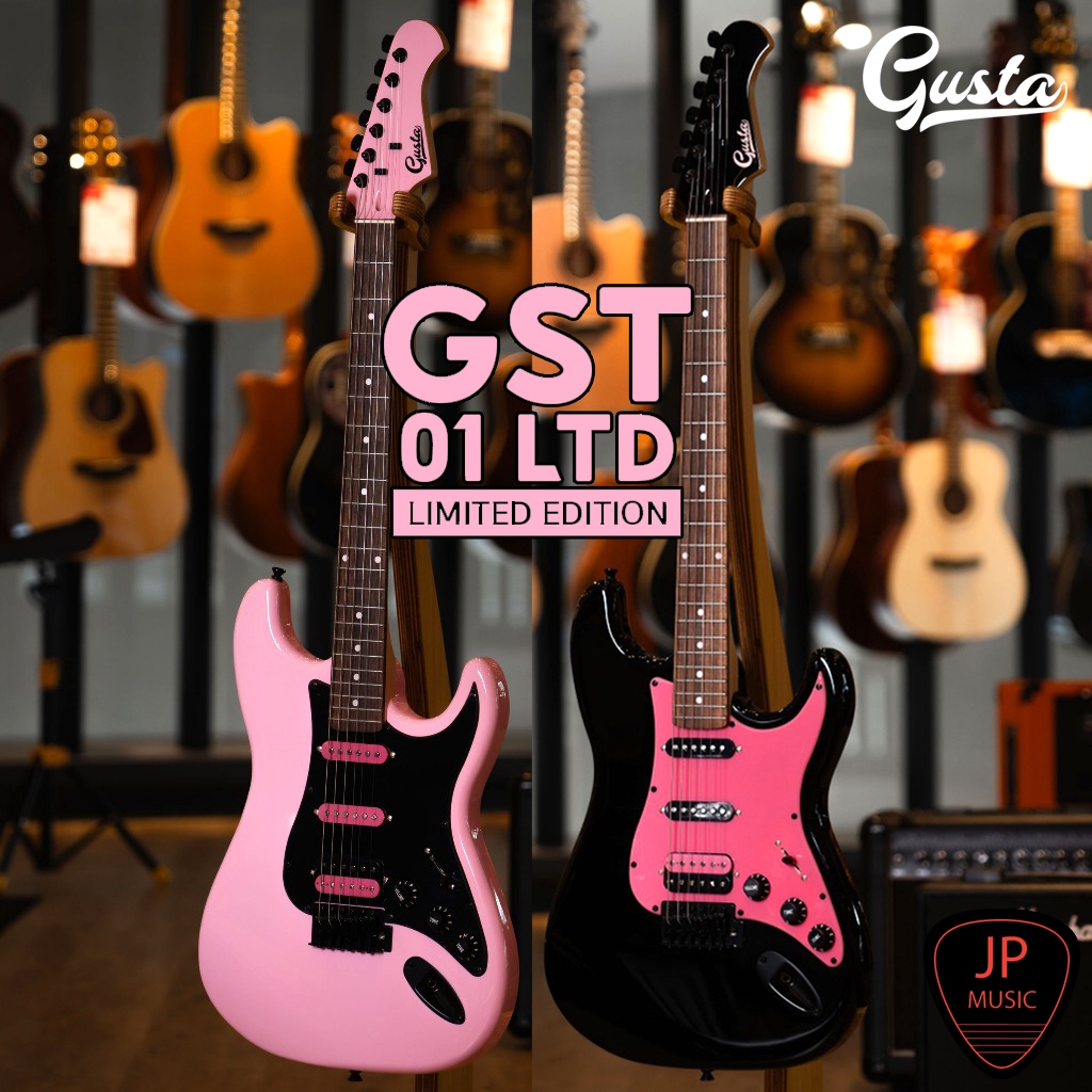 Gusta GST-01 LTD กีตาร์ไฟฟ้า Electric Guitar [แถมฟรี กระเป๋าใส่กีต้าร์+สายแจ็ค+ปิ๊ก]
