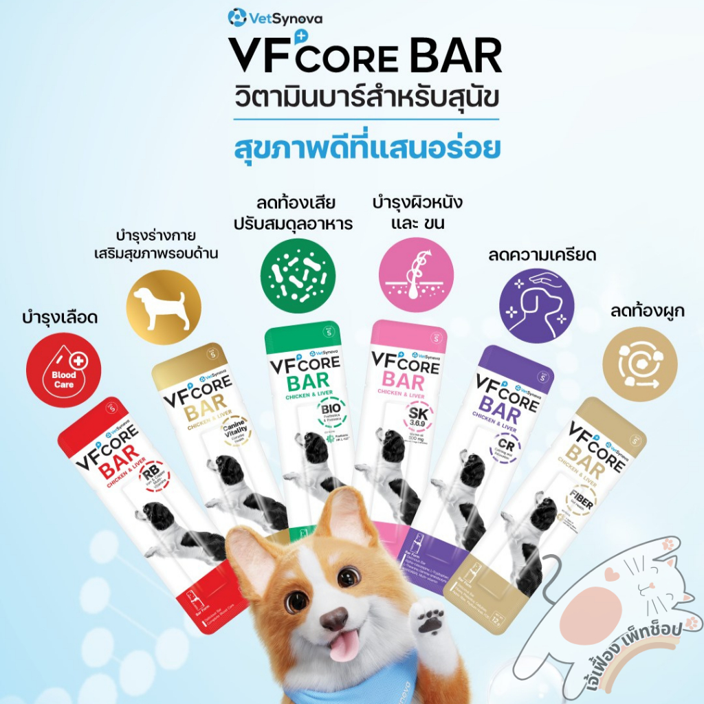 VFcore BAR 6 สูตร แบ่งขาย 1 ซอง