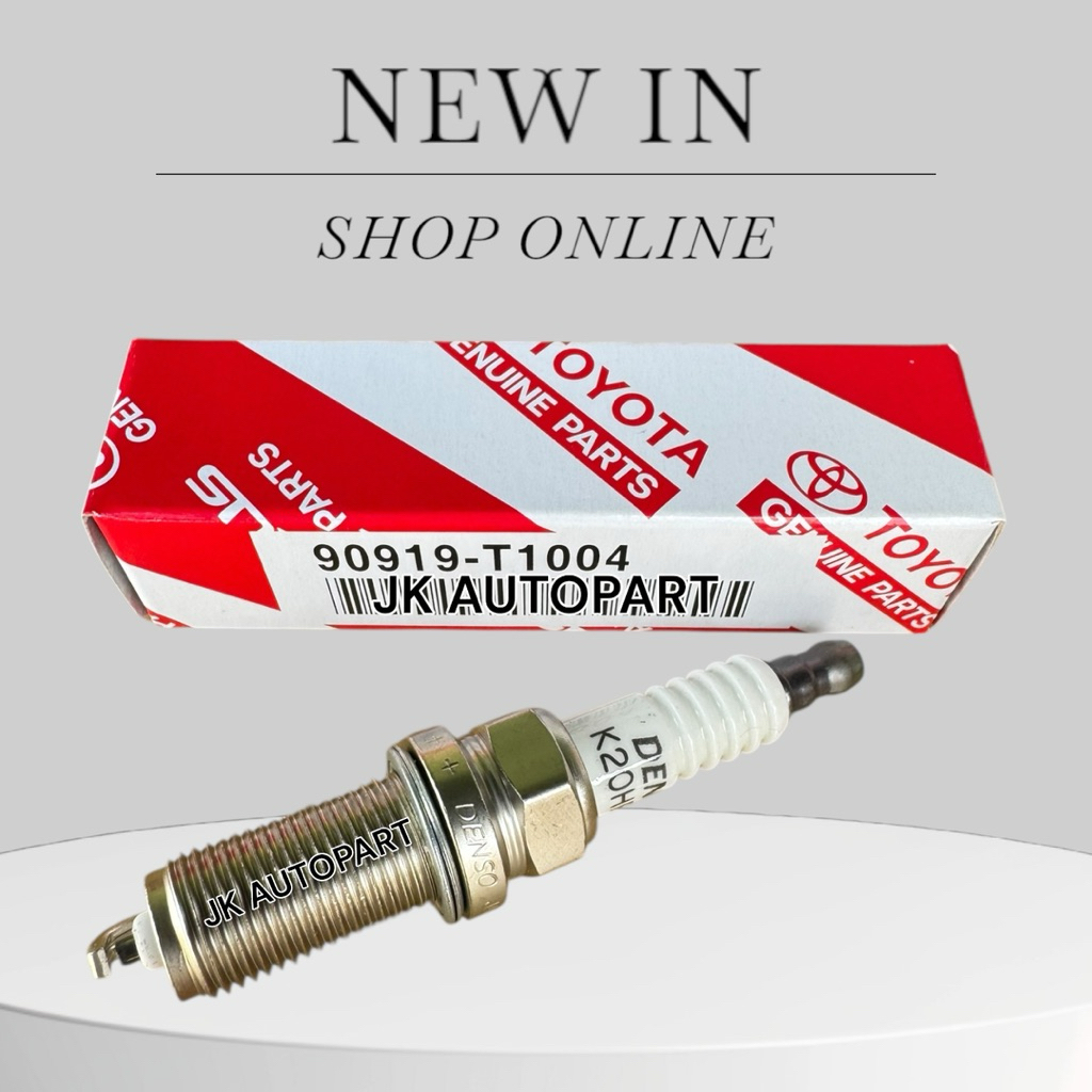 DENSO หัวเทียนเด็นโซ่ Toyota โตโยต้า รหัส 90919-T1004 รหัส K20HR-U11 Vigo, Fortuner, Commuter (1ชุด=