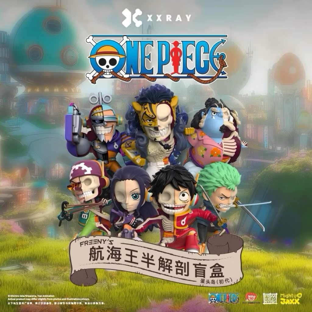 ส่งจากไทย📍ลิขสิทธิ์แท้ Mighty Jaxx One Piece Egghead series Luffy Zoro วันพีช ทหารเรือ กล่องสุ่ม(แบบเลือกตัว)