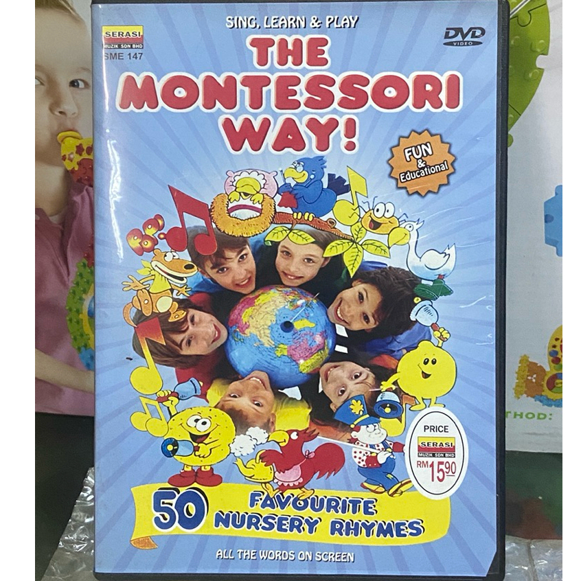 Montessori Way Nursery Rhymes ดีวีดี มอนเตรส ดีวีดีเพลงเด็ก DVD for kid เพลงสำหรับเด็ก สำหรับเด็ก เพ
