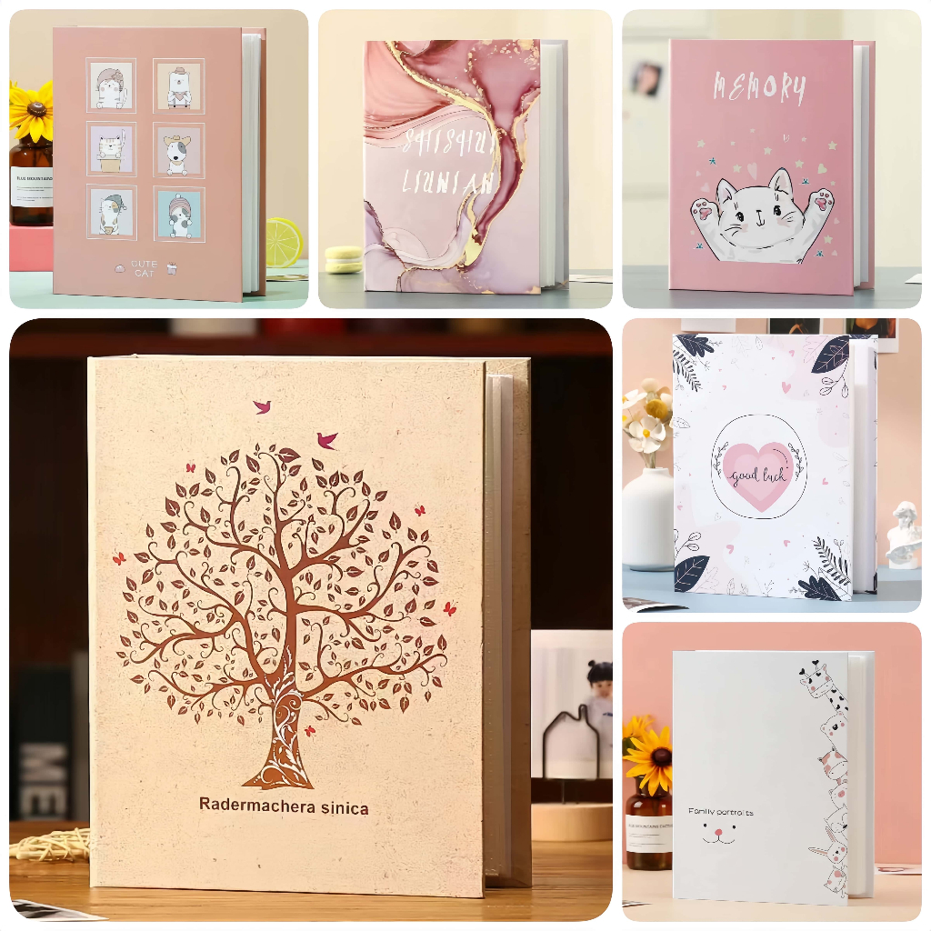 อัลบั้มรูป ขนาด 4x6" (4R) 1ช่อง ใส่รูป จุได้ 200 รูป อัลบั้มรูป ของขวัญรับปริญญา เก็บความทรงจำดีๆ