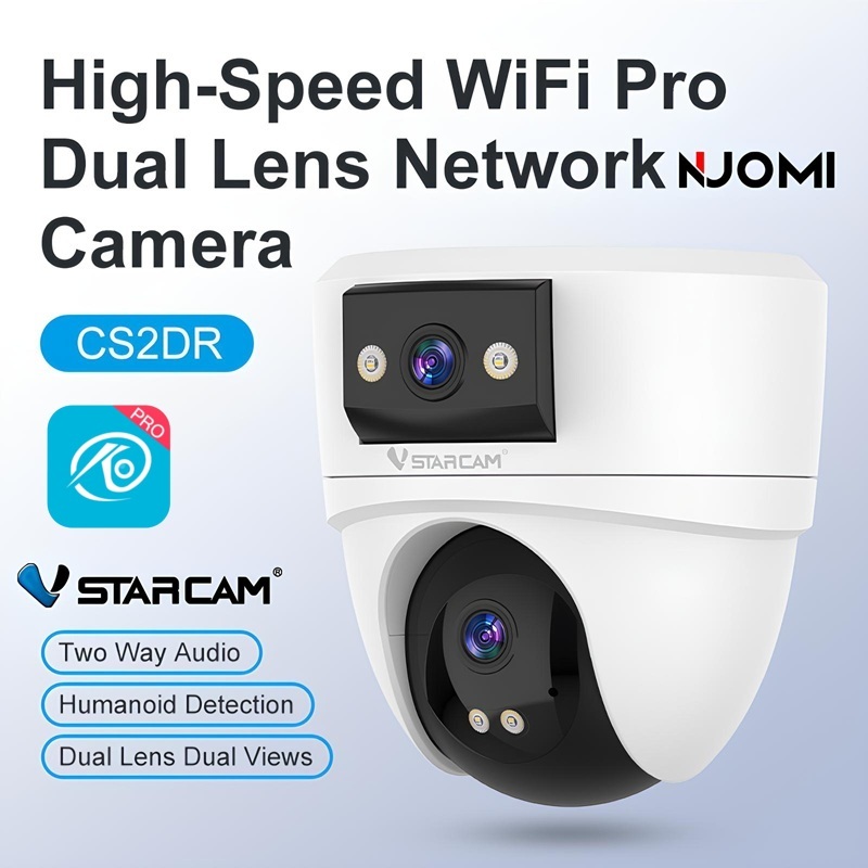 VSTARCAM CS2DR CG2DR SUPER HD 1296P 5MP x 2 เลนส์กล้อง Ai Security Camera กล้องวงจรปิดไร้สาย