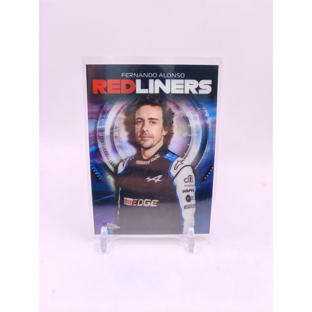 การ์ด f1 topps chrome 2021 fernando alonso