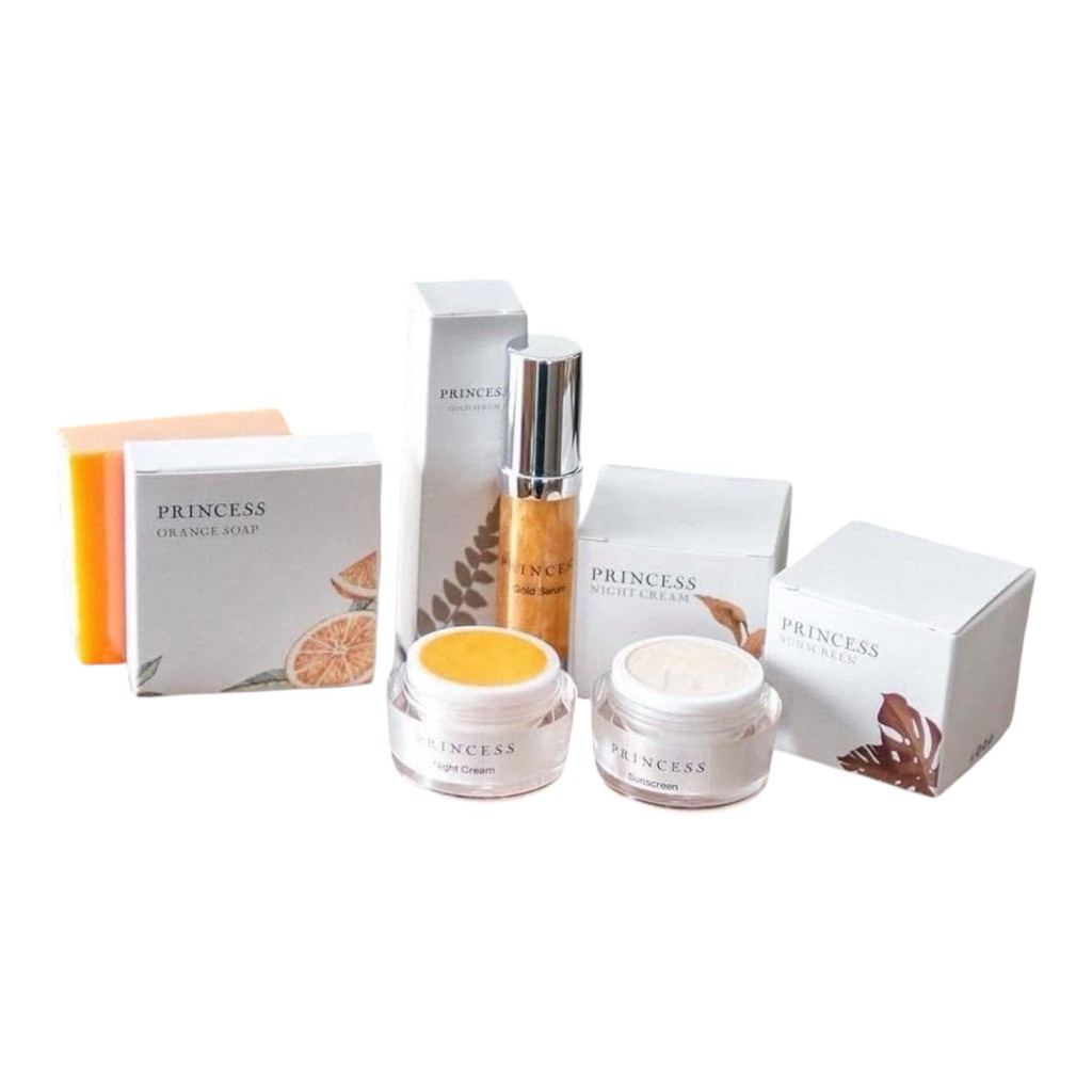 (ราคา1ชิ้น)ครีมขมิ้นปริ๊นเซส Princess Cream บำรุงผิวหน้า