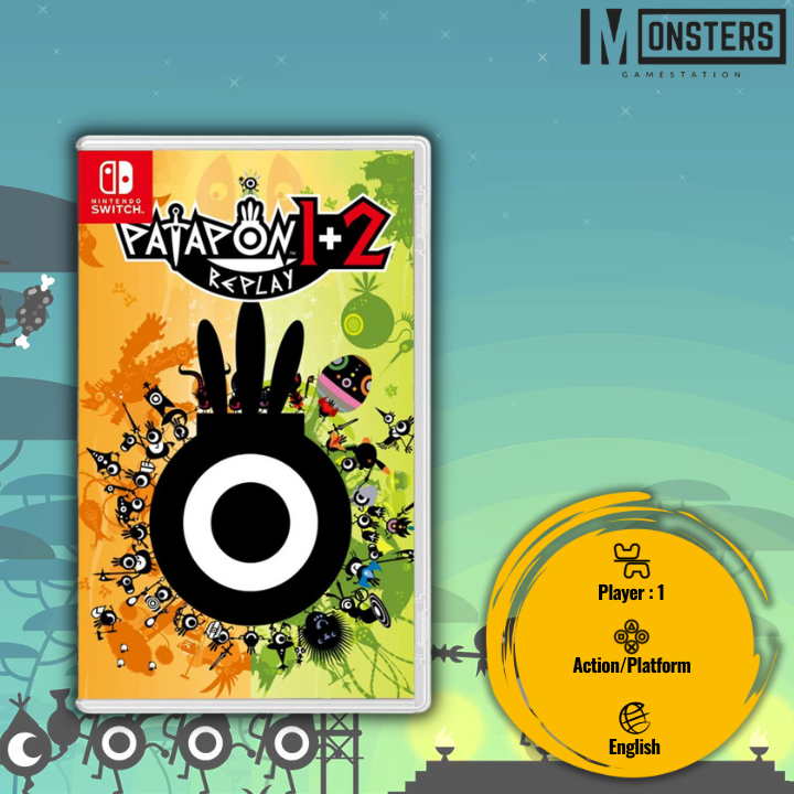Patapon 1 + 2 Replay [Nintendo Switch] [มือ1] (สินค้าพร้อมส่ง)