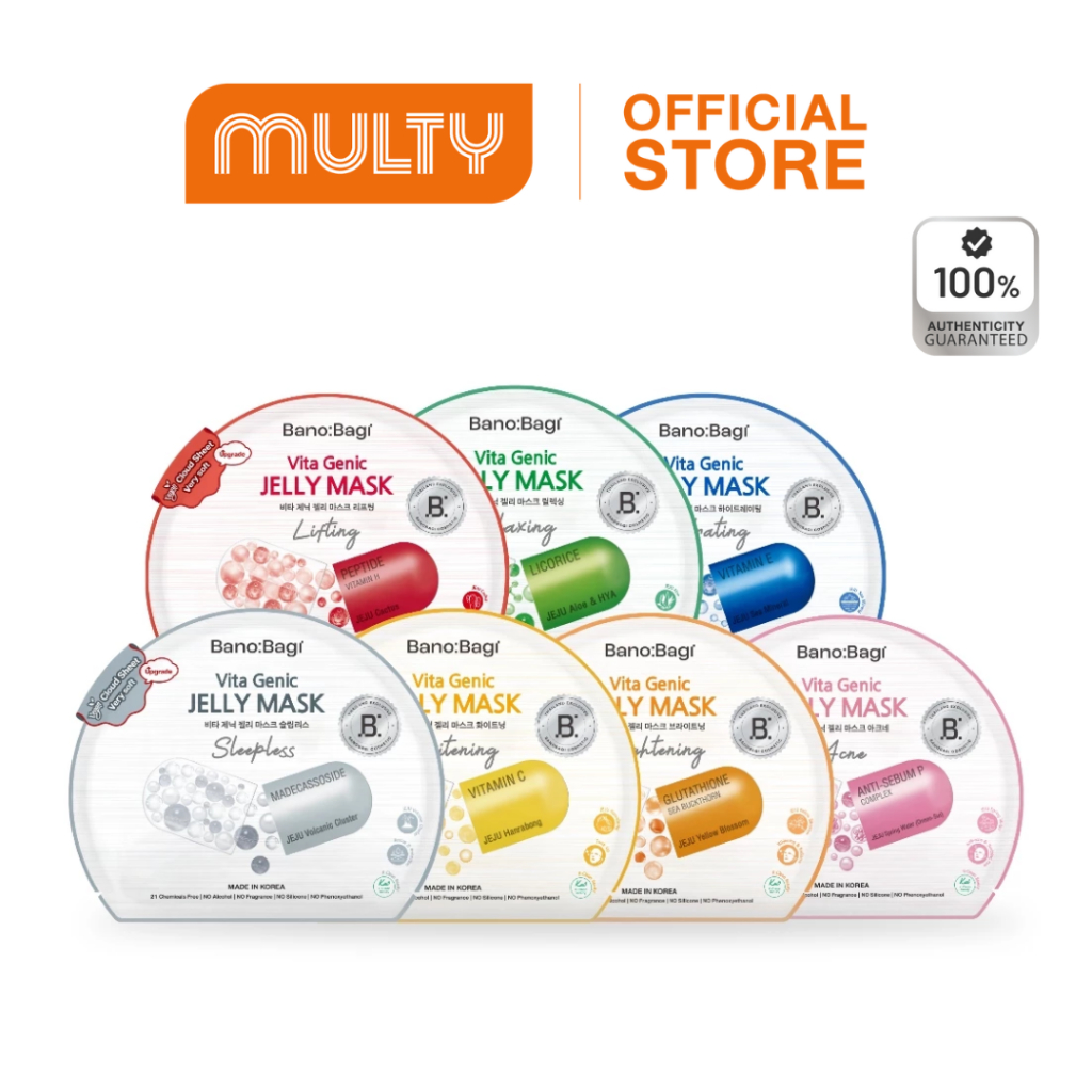 Banobagi-Vita Genic Jelly Mask 30ml. บาโนบากิ ไวต้า จีนิค มาส์กเจลลี่