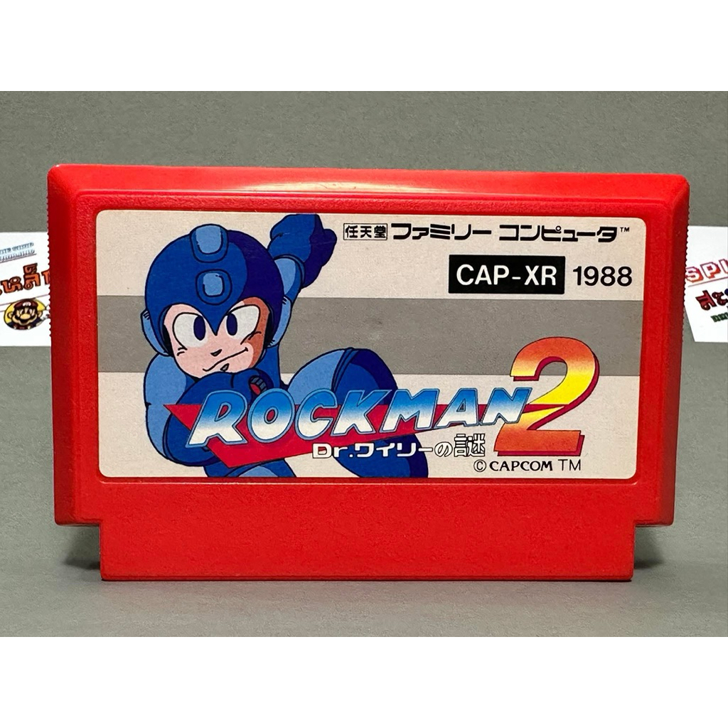 (1) ตลับแท้ Famicom(japan)(fc)  Rockman 2: Dr. Wily no Nazo