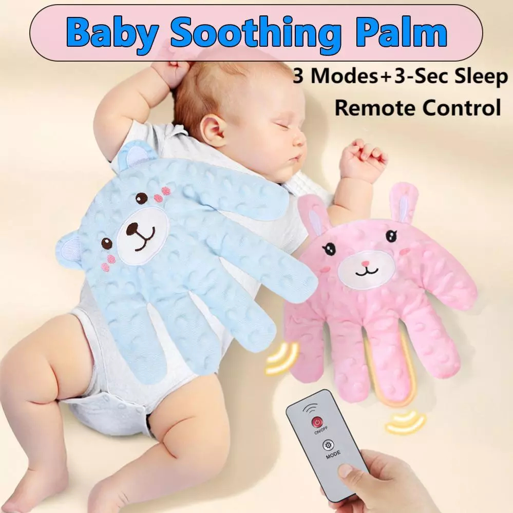 【รีโมทคอนโทรล】หมอนกันสะดุ้ง หมอนตุ๊กตาตบกล่อมนอน หมอนตบตูด ตุ๊กตาตบก้นเด็ก มือตบ ตัวช่วยแม่ๆกล่อมลูกนอน คอนโทรลด้วยรีโมท