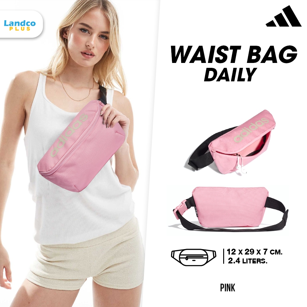 Adidas Collection อาดิดาส  กระเป๋าคาดอก กระเป๋าคาดเอว WaistBag Daily GE1113 BK / HM6724 PK (600)
